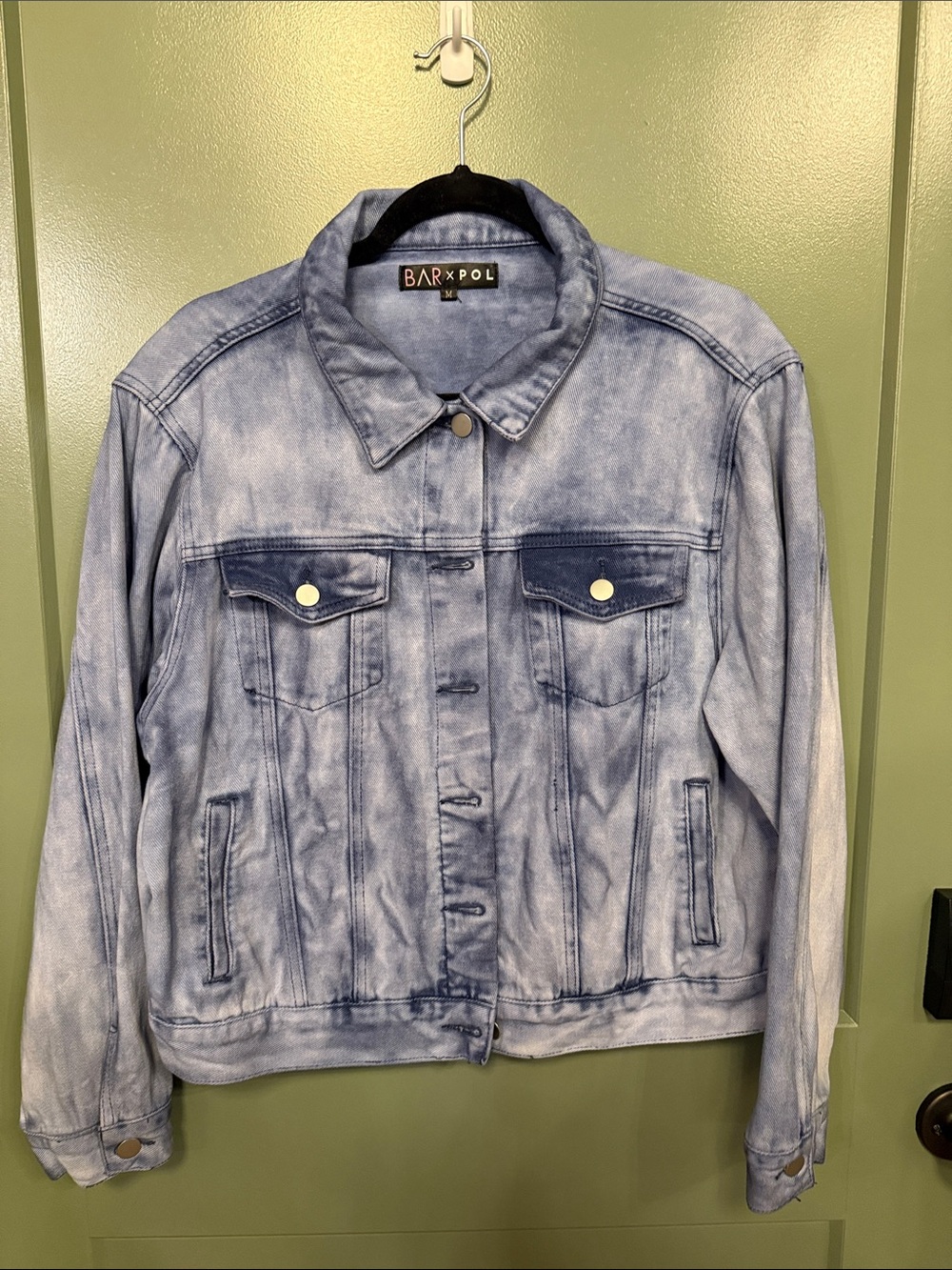 Medium Wash Blue Denim Jacket - Women